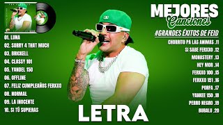 Feid Mix 2024 (Letras) - Mejores Canciones de Feid - Grandes Éxitos De Feid - Mix Reggaeton 2024