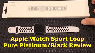 Apple Watch Sport Pure Platinum/Black 42mm Review