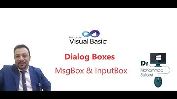 Learn Visual Basic #7 Dialog Boxes: MsgBox & InputBox.