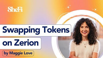 Swapping Tokens on Zerion