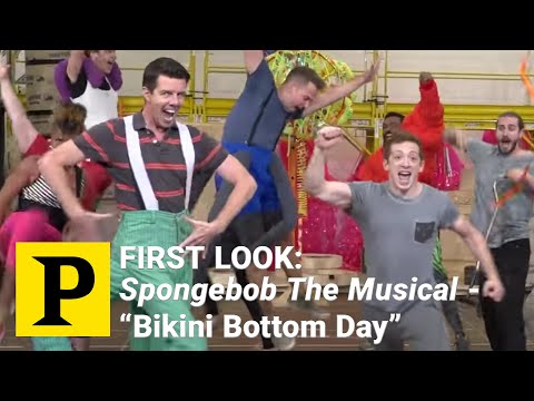 FIRST LOOK: Spongebob The Musical  - 'Bikini Bottom Day'