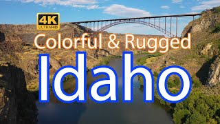 Colorful & Rugged IDAHO  a 4K Travel Guide