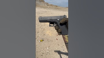 Glock 18c the Austrian unicorn #9mm #pistol #glock #g18 #viral #shooting #shorts #fullauto