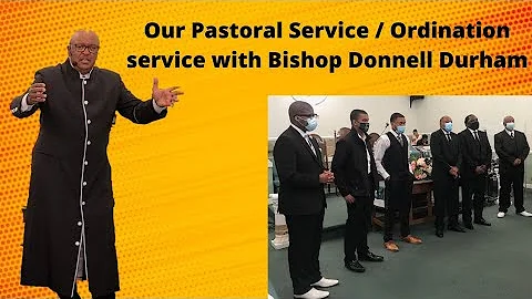 Gospel Unlimited Pastoral Service/ Ordination Serv...