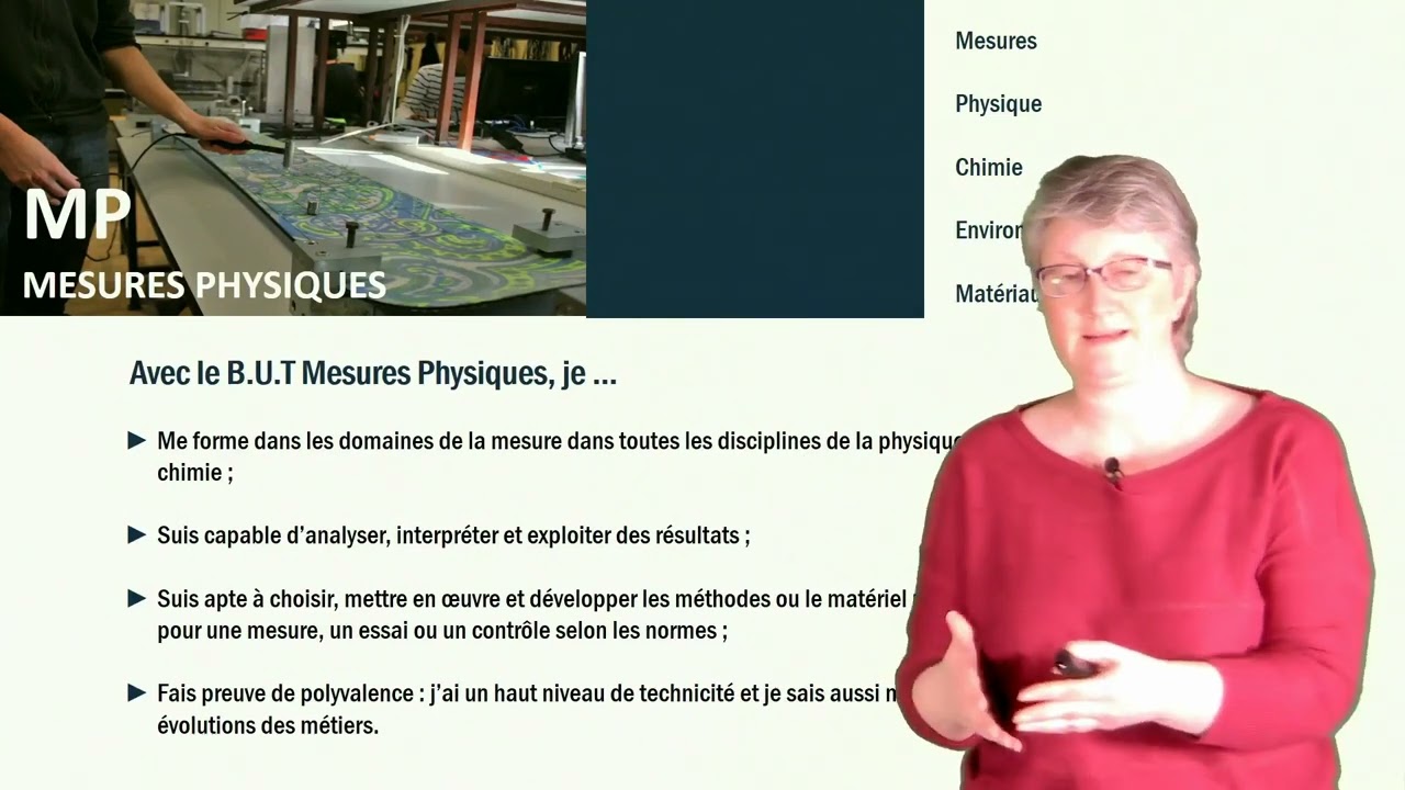 Présentation du département Mesures Physiques