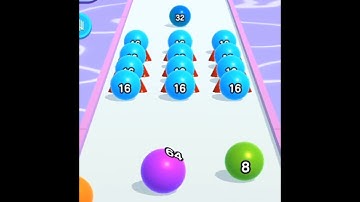 Ball Run 2048 - All Levels Gameplay Android, iOS ( Levels 1274-1275