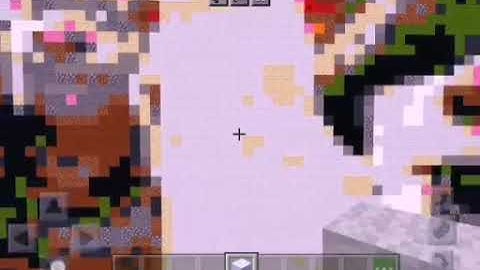 Ice age pixel art by me in minecraft