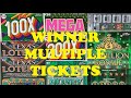 Multiple tickets won for another great session💲💲💲Texas Lottery Scratch Offs Games