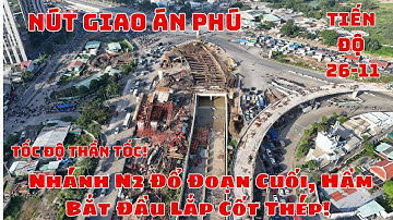KHOẢNH KHẮC VÀNG: Nút giao An Phú- Nhánh N2 sắp cán đích Hầm chui lộ diện cốt thép! TỐC ĐỘ THẦN TỐC!
