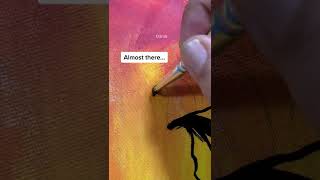 Me Vs. My Dad Painting Pt. 2 🥰 | DANIA (#Shorts)