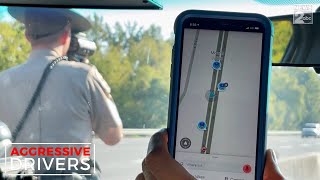 Aggressive Drivers: Traffic apps causing complications for officers