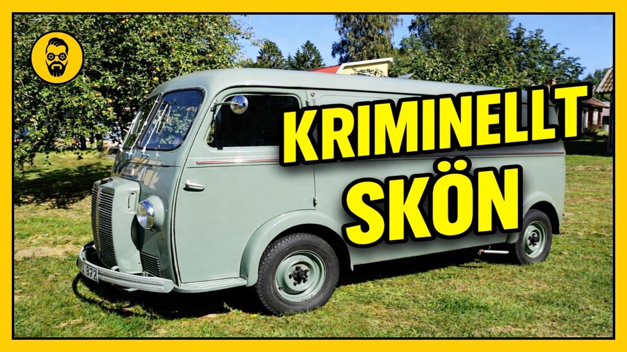Sveriges enda Peugeot D3A – en kriminellt skön husbil från 1954