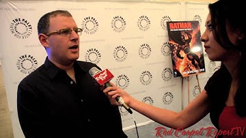 Writer, Bob Goodman at Paley Center Premiere of Batman: The Dark Knight Returns, Part 2 @b0bg00dman