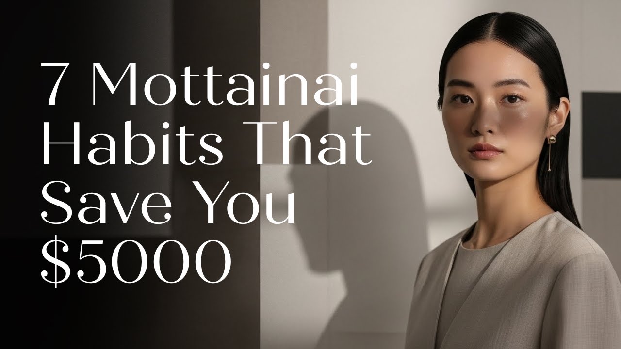 7 полезных привычек, которые помогут вам сэкономить 5000 долларов | Японский минимализм