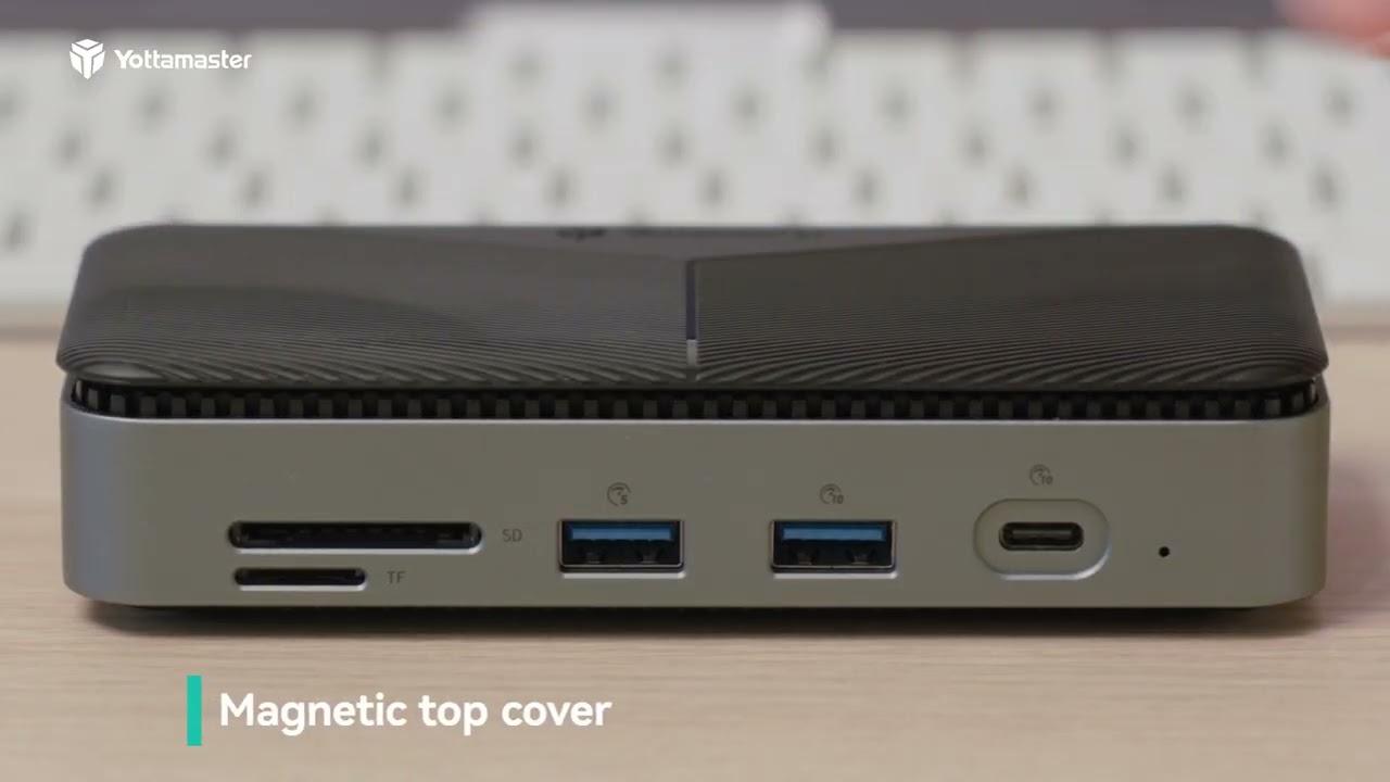Yottamaster YM2P9 10-in-1 USB-C Hub with SSD Enclosure