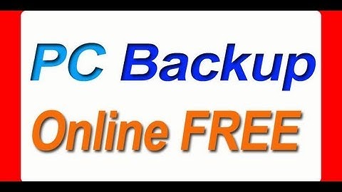 PC Backup Online FREE - The Best  Backup Your Computer Now
