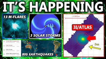 Earth is Being BLASTED by Solar Flares, Earthquakes, and Solar Storms 💥 New Data on 3I/ATLAS