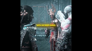 Thumbnail of Kratos Forced Valhalla's Door To Open☠️ [4K] | God of War #shorts