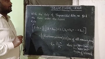 Trapezoidal Rule#Diploma Mathematics#Diploma Maths-2#HSBTE#Polytechnic Mathematics#