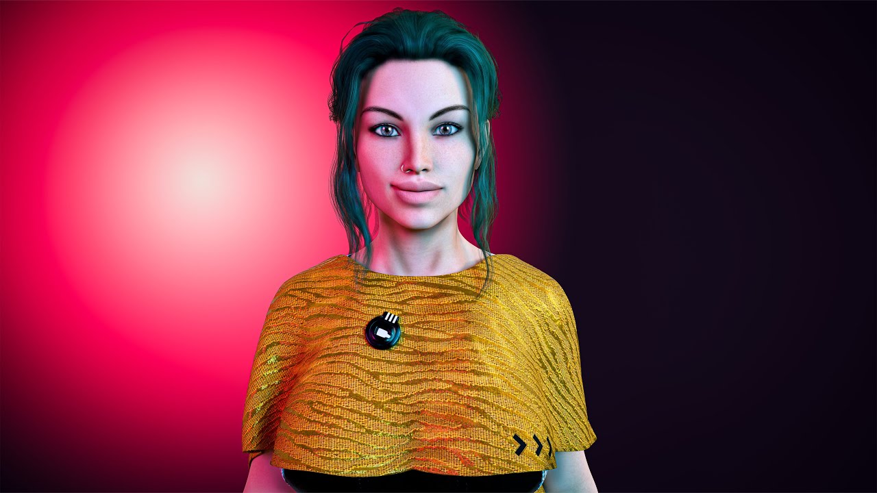 Creating the avatar for a new character for ShadowLess Light. - YouTube