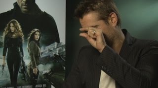 INTERVIEW: Colin Farrell reveals what it was like to kiss Kate Beckinsale