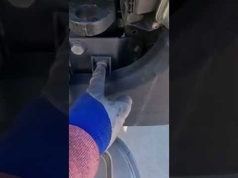 Открутить угол бампера