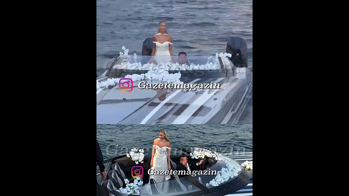 Acun Ilıcalı ve Ayça Çağla Altunkaya çifti, düğün mekanına sürat teknesiyle giriş yaptı #acunılıcalı