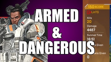 Armed & Dangerous Mode 🔥20Kills + 4k Dmg🔥 // ApexLegends Mobile (Softlaunch)