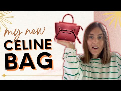 What's in My Bag What Fits in the Pico Celine Belt Bag?! 