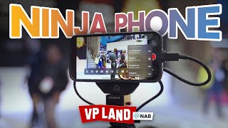 Atomos Ninja Phone: Turn Your iPhone into a Pro Monitor, Recorder & Streamer [NAB 2024]