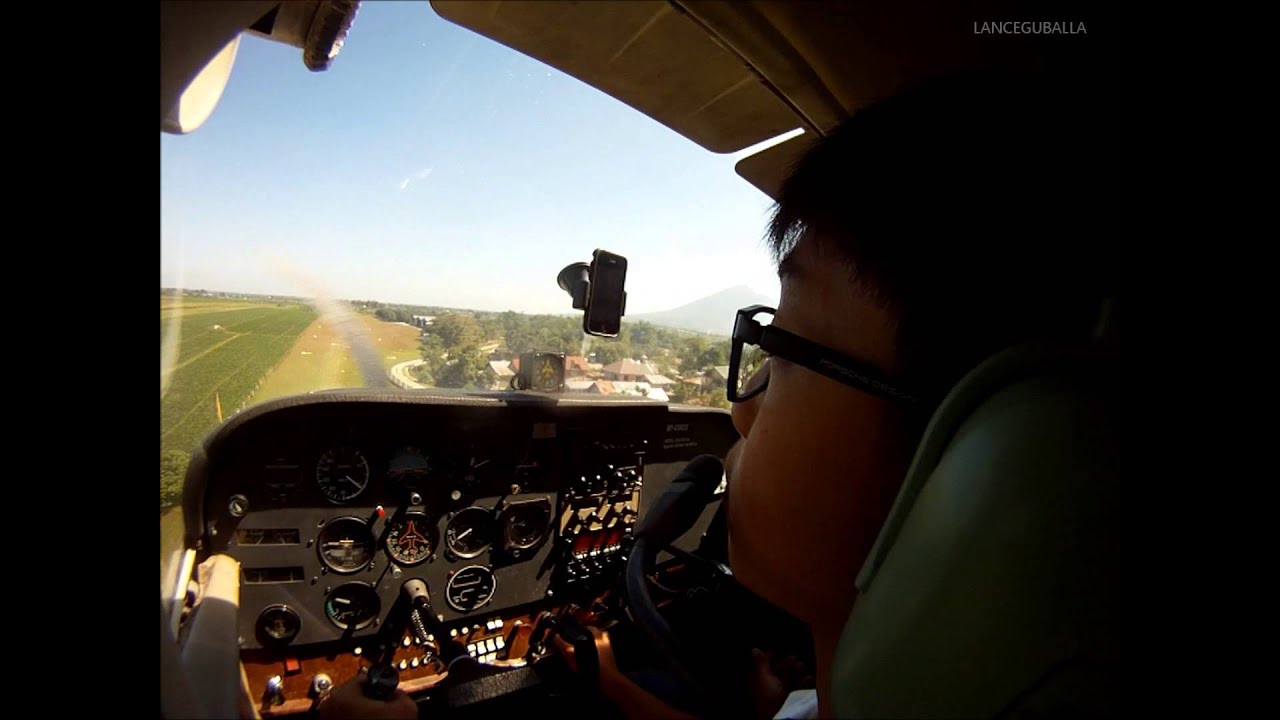 GoPro Cessna 172 Landing in Woodlands YouTube