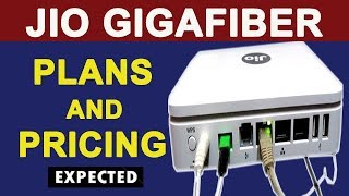 Jio Gigafiber Plans And Pricing