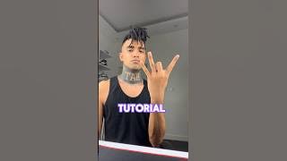 NLE Choppa GANG Signs Tutorial Pt. 999999