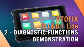 Get to know OTOFIX Car Diagnostic Tools 2：D1&D1 Lite Diagnostic functions demonstration screenshot 3