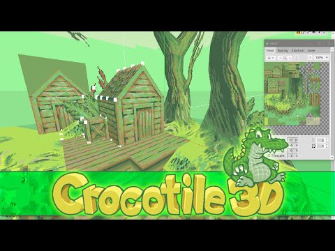 Crocotile 3D -- Extremely Unique 3D Tile-Based Level Editor