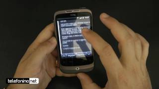 HTC Wildfire videoreview da Telefonino.net