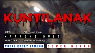 Karaoke Lagu Karo Duet no vocal cewek KUNTILANAK Cipt. Alm. Jusup Sitepu #viral #kalakkaro #cover 