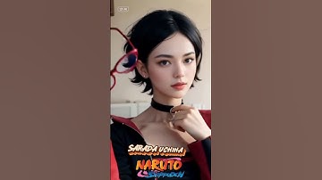 Naruto Girl Sarada Uchiha in real life #anime #reels #cosplay #youtubeshorts #shorts #viral #ai