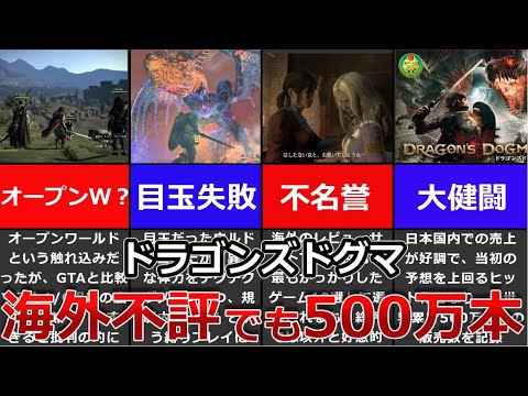 【ドラゴンズドグマ】海外レビューで酷評も大逆転！…500万本売れたゲームの秘密【ゆっくり解説】