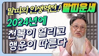 [2024년 말띠운세] 갑진년 사랑 받는 말띠하늘에서 천복이 내려오고 행운도 따릅니다.