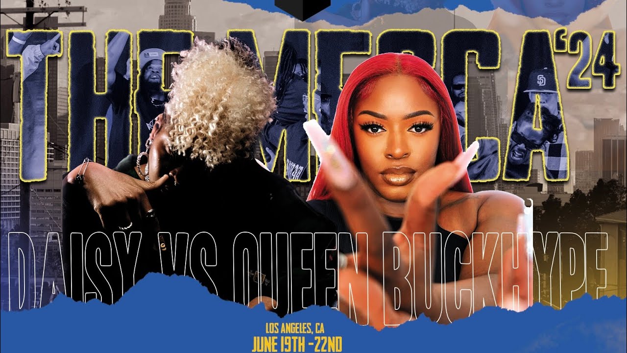 DAISY vs QUEEN BUCKHYPE - THE MECCA '24 - MAIN EVENT DAY #krump #dance #bvckoriginals #themecca #fyp