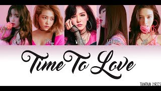 Time to Love - Red Velvet Lyrics [Han,Rom,Eng] {Member Coded}