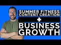 Summer Fitness Content Creation for Business Growth