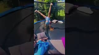 yay lena kann Flick flack 🤪🫶🥳