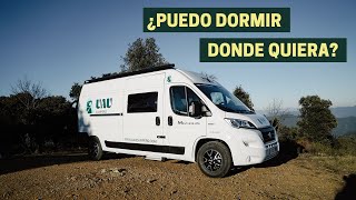 ¿DONDE DORMIR CON FURGONETA CAMPER?  Lo que puedes y NO puedes hacer ❌ Acampar  ✅ Pernoctar