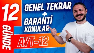 12- Ayt Coğrafya 2025 Genel Tekrar Garanti Konular Enerji Güzergahları, Çatışma Bölgeleri