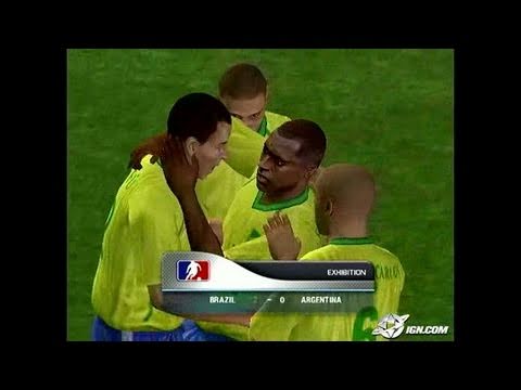 World Tour Soccer 2006 PlayStation 2 Gameplay - Gooooaaaall!