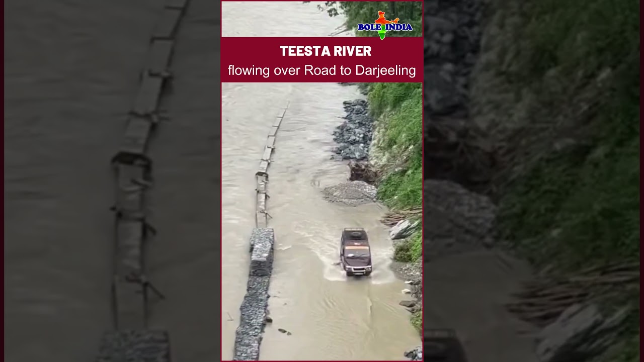 Sikkim Land Slide | Teesta River | Viral shots | Bole India | Manzar Alam |