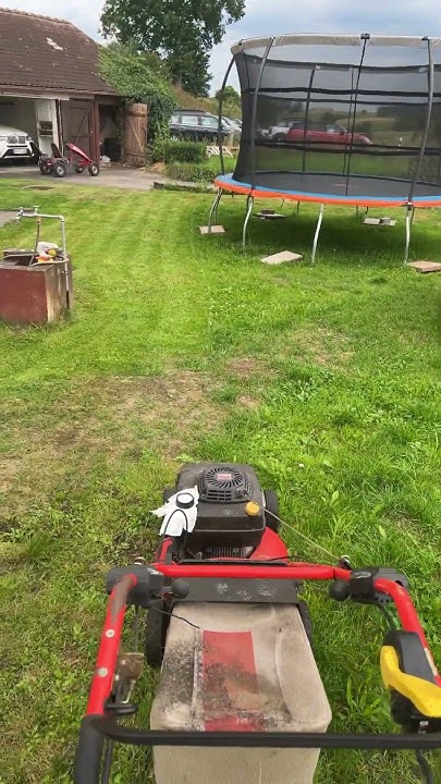💥🌞 ️🌿Ich mähe heute den Rasen YouTube