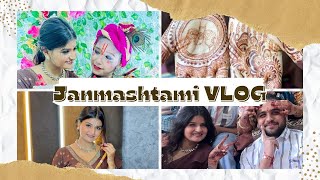 Rakhi and janmaashtmi celebration with family❤️😂❤️ |Ankita bhawsar vlogs